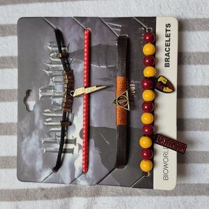Harry Potter Officially Licensed Bioworld Set Of 4 Bracelets, New With Tags